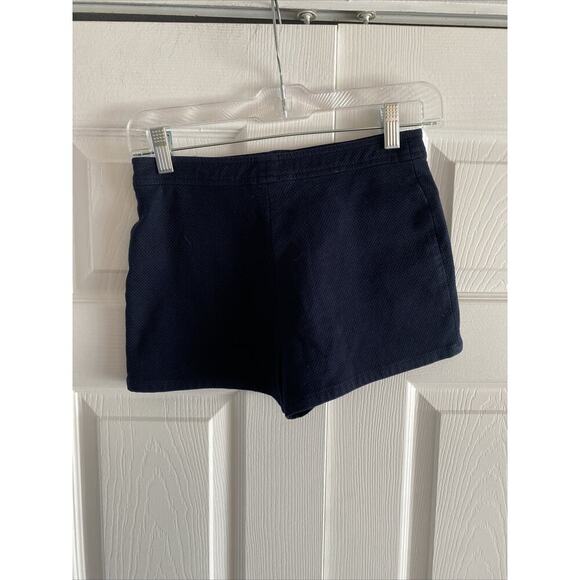 Philippe Adec‎ Women's 2 Navy High Rise Shorts Coastal Resort Summer - Picture 4 of 5
